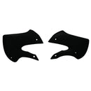 RADIATOR SHROUDS RTECH BLACK KAWASAKI KLX110 02-09 KX65 01-ON SUZUKI DRZ110 03-06 RM65 01-20