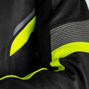 RST SABRE CE LEATHER JACKET [BLACK GREY FLO YELLOW