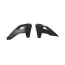 RADIATOR SHROUDS RTECH BLACK HUSQVARNA FC FE  FS FX TC TE TX