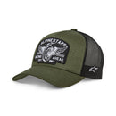 Alpinestars Trucker Hat Heritage Patch Military/Black