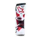 Alpinestars Tech 10 Mx Boots - White/Black/Bright Red