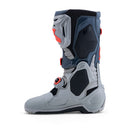 Alpinestars Tech 10 Enduro Boots – Mid Gray/Dark Gray/Red Fluoro