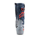 Alpinestars Tech 10 Enduro Boots – Mid Gray/Dark Gray/Red Fluoro