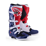 Alpinestars Limited Edition Tech 7 Unity MX Boots – Red/White/Blue