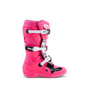 Alpinestars Tech 7 S Mx Boots - Youth (Pink Fluoro/Black/White)