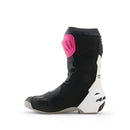 Alpinestars Supertech R Motorcycle Boots – Black/Magenta/White/Yellow Fluoro