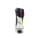 Alpinestars Supertech R Motorcycle Boots – Black/Magenta/White/Yellow Fluoro