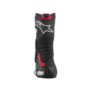 Alpinestars SMX-6 v3 Street Motorcycle Boots Black/Silver/Red
