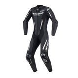 Alpinestars Women Stella Missile V2 Suit - 1Piece Leather Motorcycle Race Suit - Black