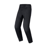 Alpinestars Flex Ast 5 Motorcycle Denim Pants Short - Washed Black