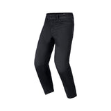 Alpinestars Flex Ast 5 Motorcycle Denim Pants Short - Washed Black