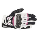 Alpinestars Stella Smx 2 Air Carbon Womens Motorcycle Gloves - white/black/pink
