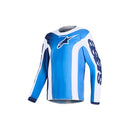 Alpinestars Fluid Portl Youth MX Jersey – Blue