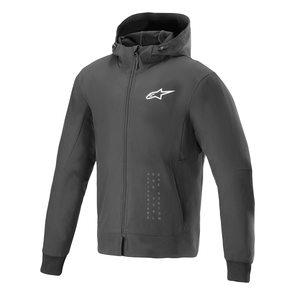 Radium Tech Hoodie Alpinestars Radium Tech Hoodie -  Textile (Grey)