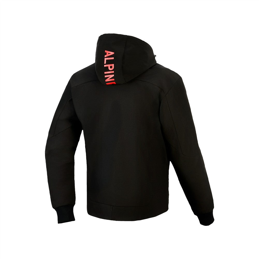 Alpinestars Radium Tech Hoodie -  Textile (Black/Red)