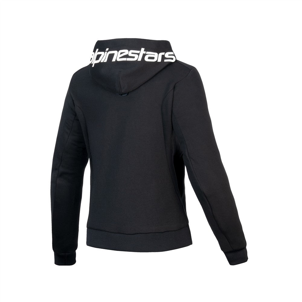 Alpinestars Stella Chrome V2 Womens Motorcycle Sport Hoodie - Black