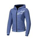 Alpinestars Stella Chrome V2 Sport Womens Motorcycle Hoodie - Blue