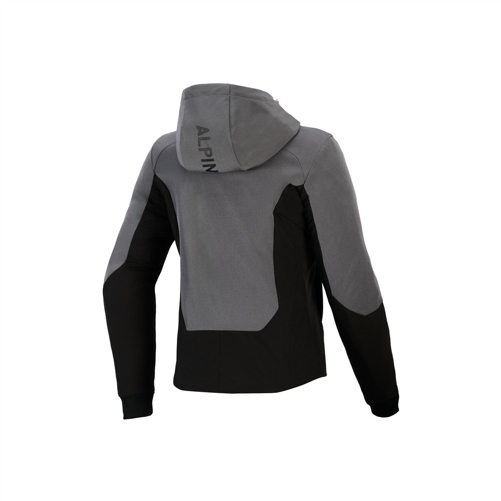 Alpinestars Women’s Stella Radium Tech Motorcycle Hoodie – Deep Gray/Black