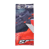 Alpinestars Buff Ignite Neck Tube - Black/Bright Red