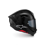Alpinestars Supertech R7 Helmet Solid Black Gloss