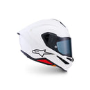 Alpinestars Supertech R7 Helmet Solid White Gloss