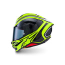 Alpinestars Supertech R7 Helmet Zeal Yellow Fluoro/Black/White