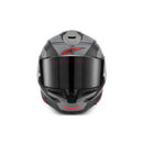 Alpinestars Supertech R7 Helmet A-Core Black/Gray/Red Matte