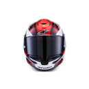 Alpinestars Supertech R7 Helmet Kinetis Black/Red/White Gloss