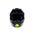 Alpinestars 2027 S-M7 Blaster Motocross Helmet – Black/Grey/White/Yellow Fluoro Gloss