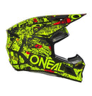 O'Neal 2026 Youth 3SRS ATTACK Helmet - Black/Neon Yellow