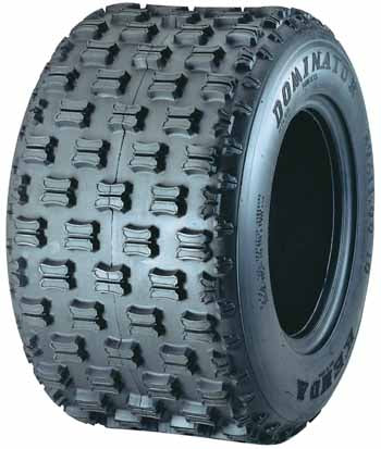 Kenda K300 ATV Tyre works excellently for both riders and recreational riders with a split-knob design to allow better cornering and braking while providing exceptional straight-line traction. Best used as a set