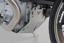 BASH PLATE SW MOTECH SILVER MOTO-GUZZI V100 MANDELLO 22-ON