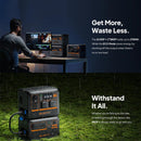 BLUETTI AC60P EXPANDABLE PORTABLE WATERPROOF POWER STATION | 600W (1200W SURGE) 504WH