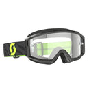 Scott SPLIT OTG Motocross Goggles (Black/Yellow/White)
