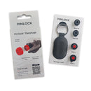 Pinlock Ear Plugs - Keyring Case included