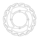 BRAKE DISC FRONT MOTO MASTER FLAME 250MM KAWASAKI KX125 KX250 KX250F KX450F KLX450R