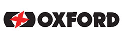 The image shows the Oxford logo, consisting of the word "OXFORD" written in bold, black letters. To the left of the text is a red, stylized "X" symbol with a black and white background.