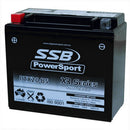 MOTORCYCLE AND POWERSPORTS BATTERY (YTX20-BS) AGM 12V 18AH 400CCA BY  SSB HIGH PERFORMANCE