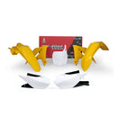 PLASTICS KIT RTECH 5 PIECE YELLOW WHITE YAMAHA YZ250F 19-23 YZ250FX 19-24 YZ450F 18-22 YZ450FX 19-23