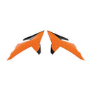 RADIATOR SHROUDS RTECH ORANGE BLACK KTM EXC EXC-F SX SX-F XC XC-F