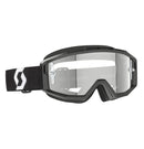 Scott SPLIT OTG Motocross Goggles (Black/Yellow/White)