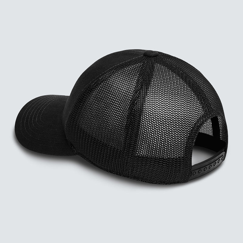 B1B HDO Patch Trucker Cap Blackout