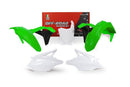 PLASTICS KIT RTECH 5 PIECE OEM COLOURS KAWASAKI KX250 17-20