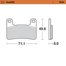 BRAKE PADS MOTO MASTER FRONT ROAD PRO SINTERED KAWASAKI SUZUKI