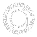 BRAKE DISC FRONT MOTO MASTER HUSQVARNA FLAME