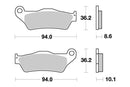 BRAKE PADS MOTO MASTER REAR SINTERED BMW