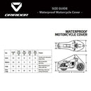 DRIRIDER Size Chart - WP Bike Covers