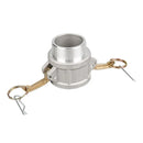 Type B Aluminium Female Camlock x Male BSP Thread