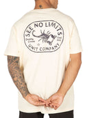 Unit T-shirt Mens Dune - Creame