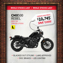 2023 Honda CMX500 Rebel